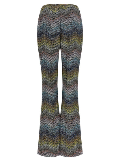 Missoni Multicolor Viscose Flared Pants