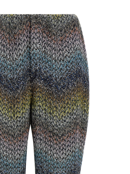 Missoni Multicolor Viscose Flared Pants