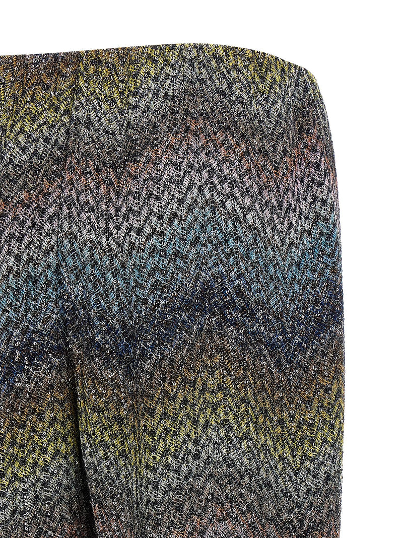 Missoni Multicolor Viscose Flared Pants