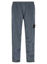 Stone Island Blue Polyamide Joggers (Workout Pants)