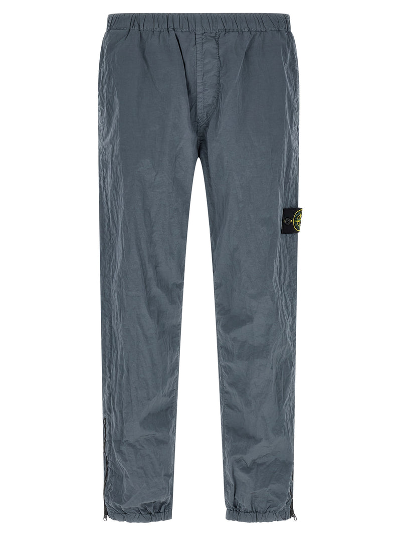 Jogging Stone Island en polyamide bleu (pantalon de sport)