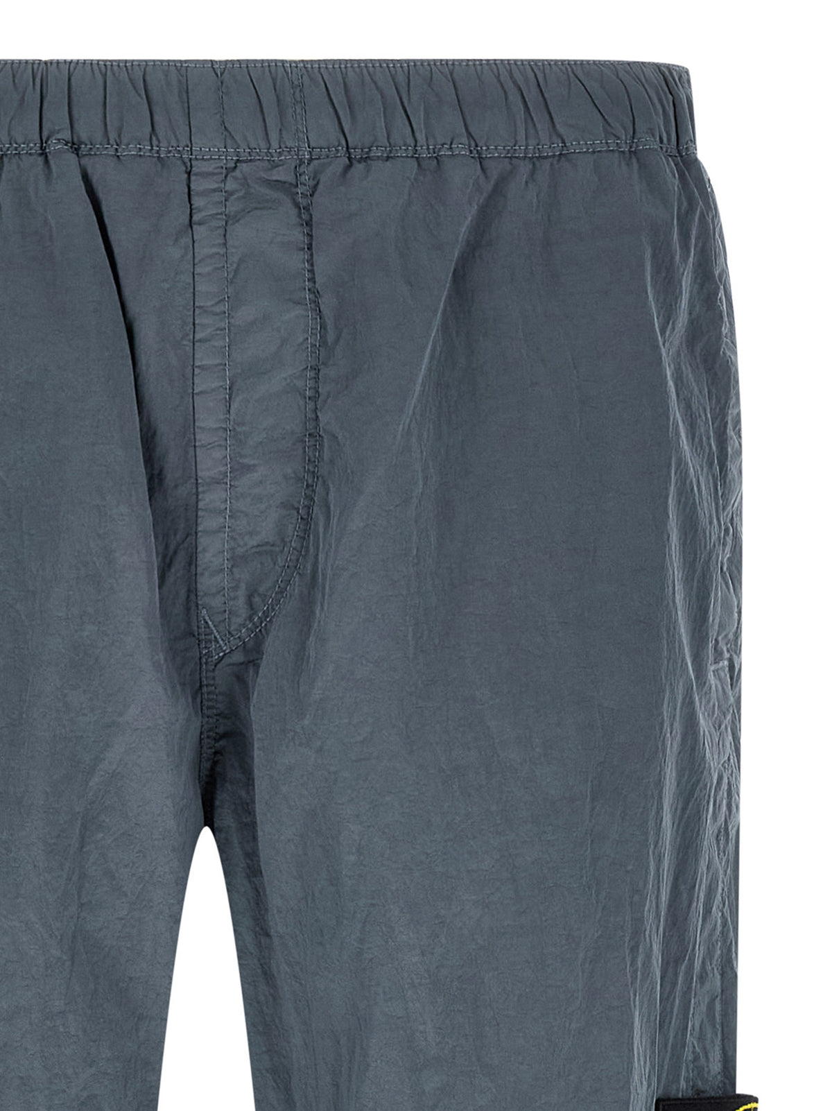 Stone Island Blue Polyamide Joggers (Workout Pants)