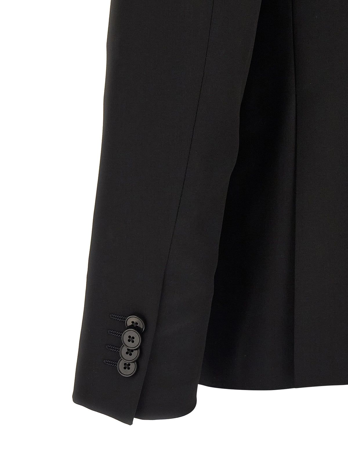ZEGNA Black Wool Blazer