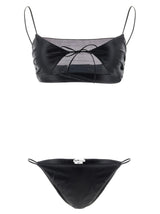 ALLIS Black Polyester Bikini