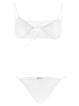 Bikini ALLIS en polyester blanc