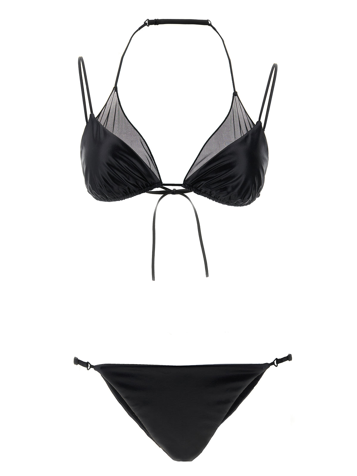 ALLIS Black Polyester Bikini