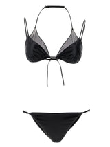 ALLIS Black Polyester Bikini