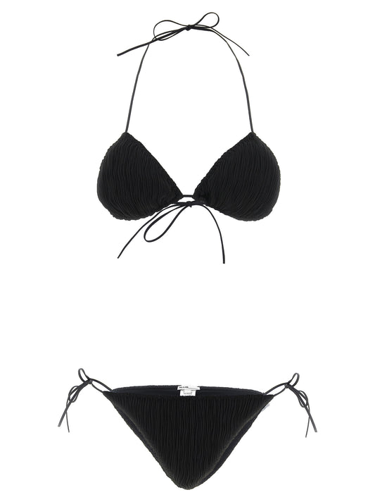 ALLIS Black Polyester Bikini
