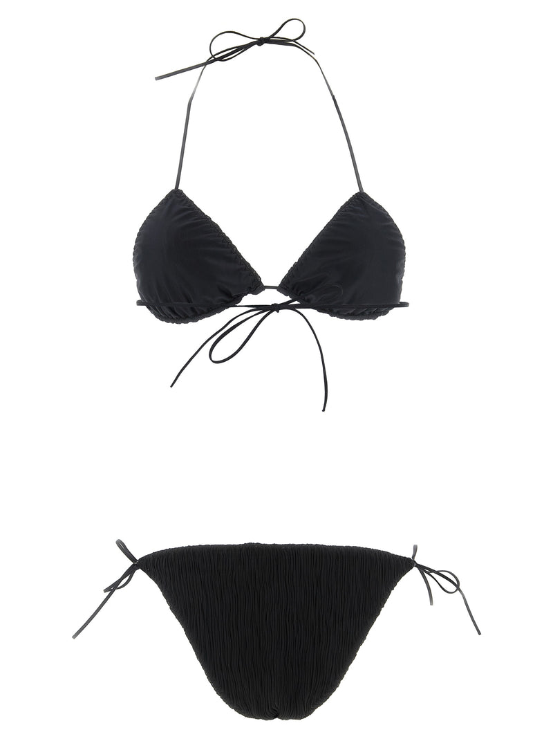 ALLIS Black Polyester Bikini