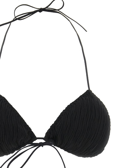 ALLIS Black Polyester Bikini