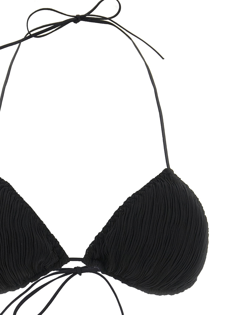 ALLIS Black Polyester Bikini