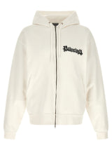 Sweat-shirt Balenciaga en coton blanc