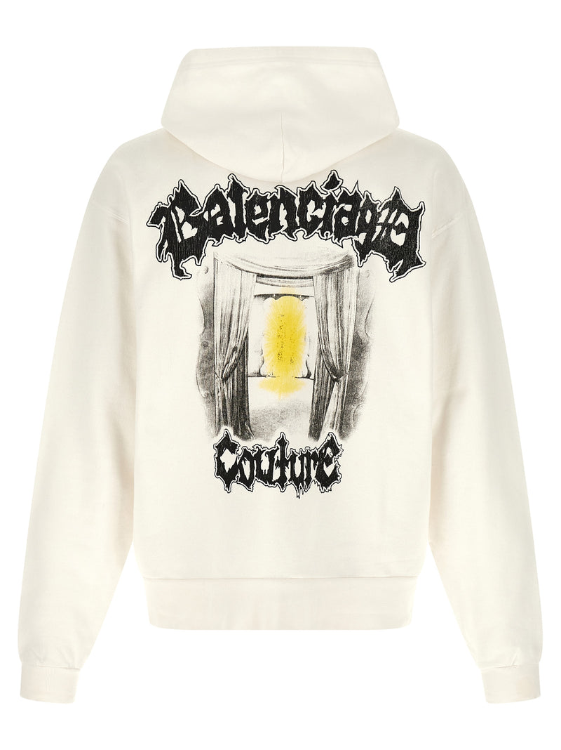 Sweat-shirt Balenciaga en coton blanc