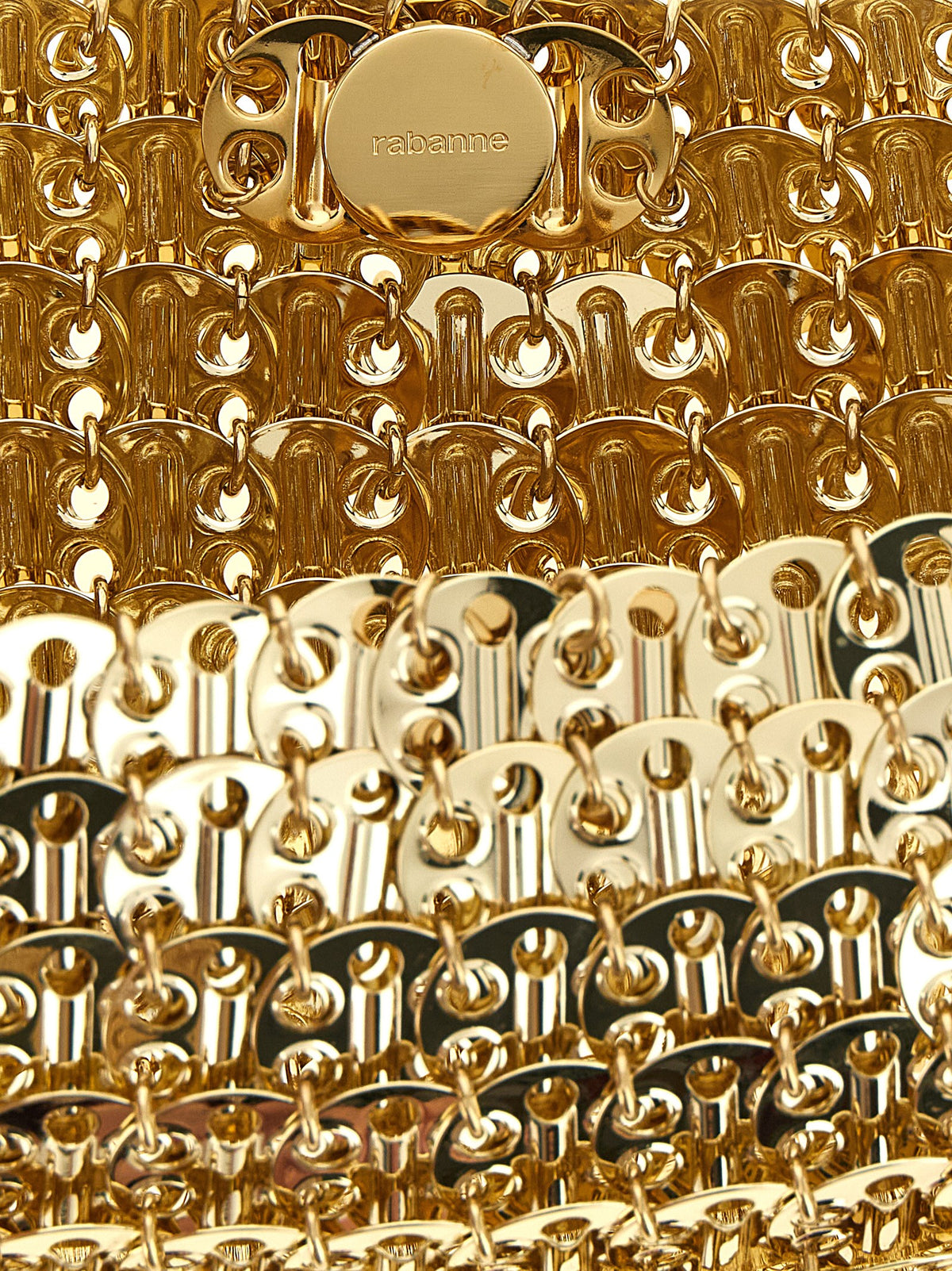 Paco Rabanne 1969 Gold Brass Clutch Bag