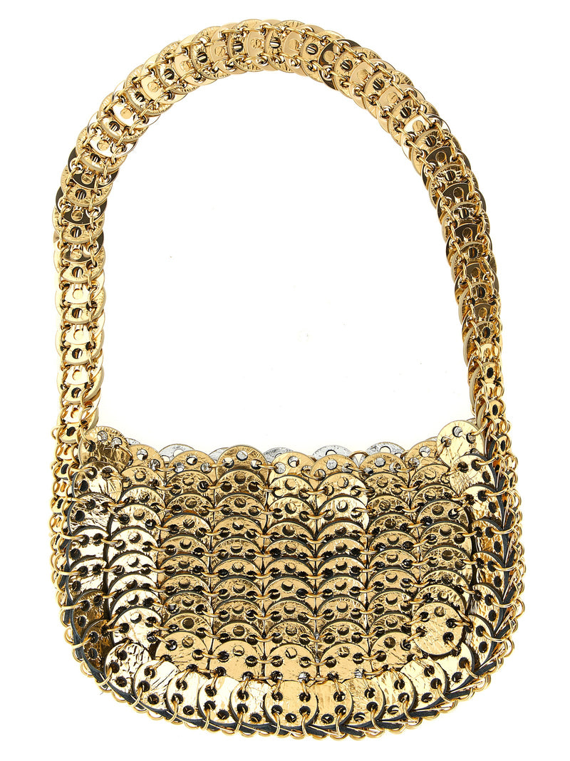 Paco Rabanne Moon Flip Multicolor Calfskin Shoulder Bag