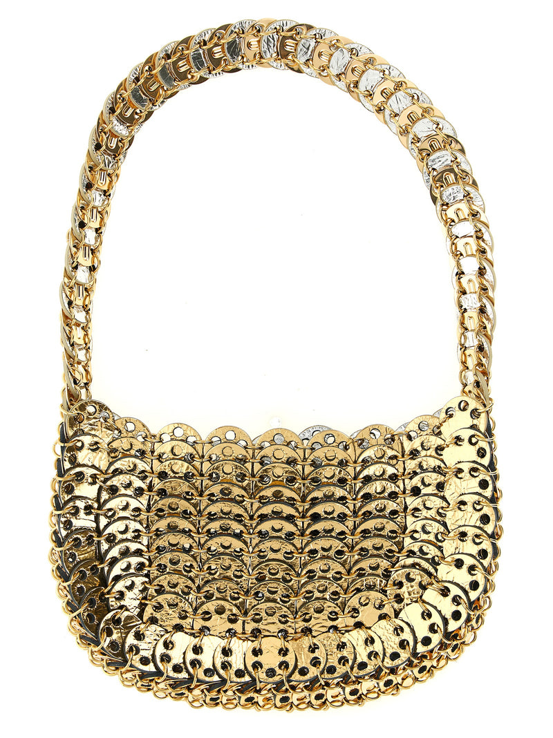 Paco Rabanne Moon Flip Multicolor Calfskin Shoulder Bag