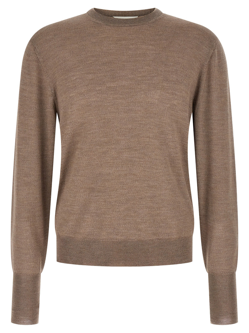 Cardigan MA'RY'YA en laine vierge grise
