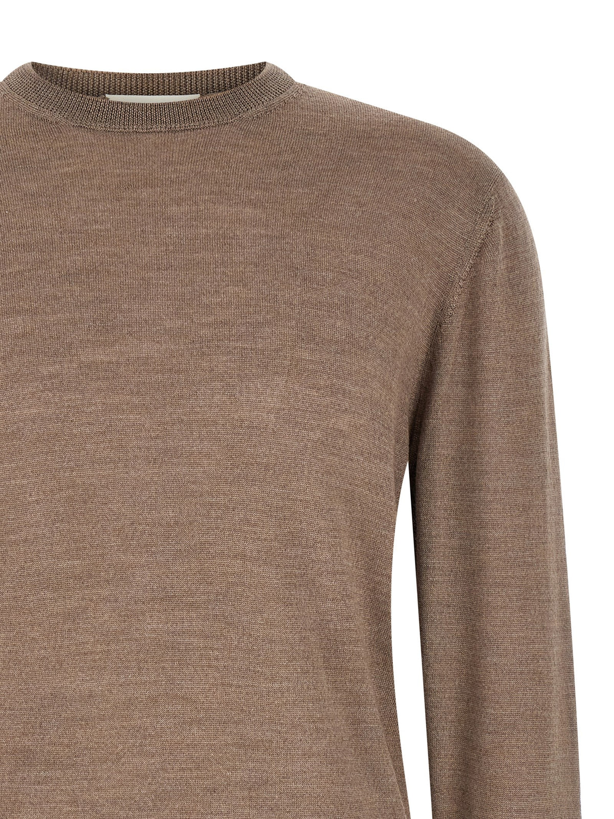 Cardigan MA'RY'YA en laine vierge grise