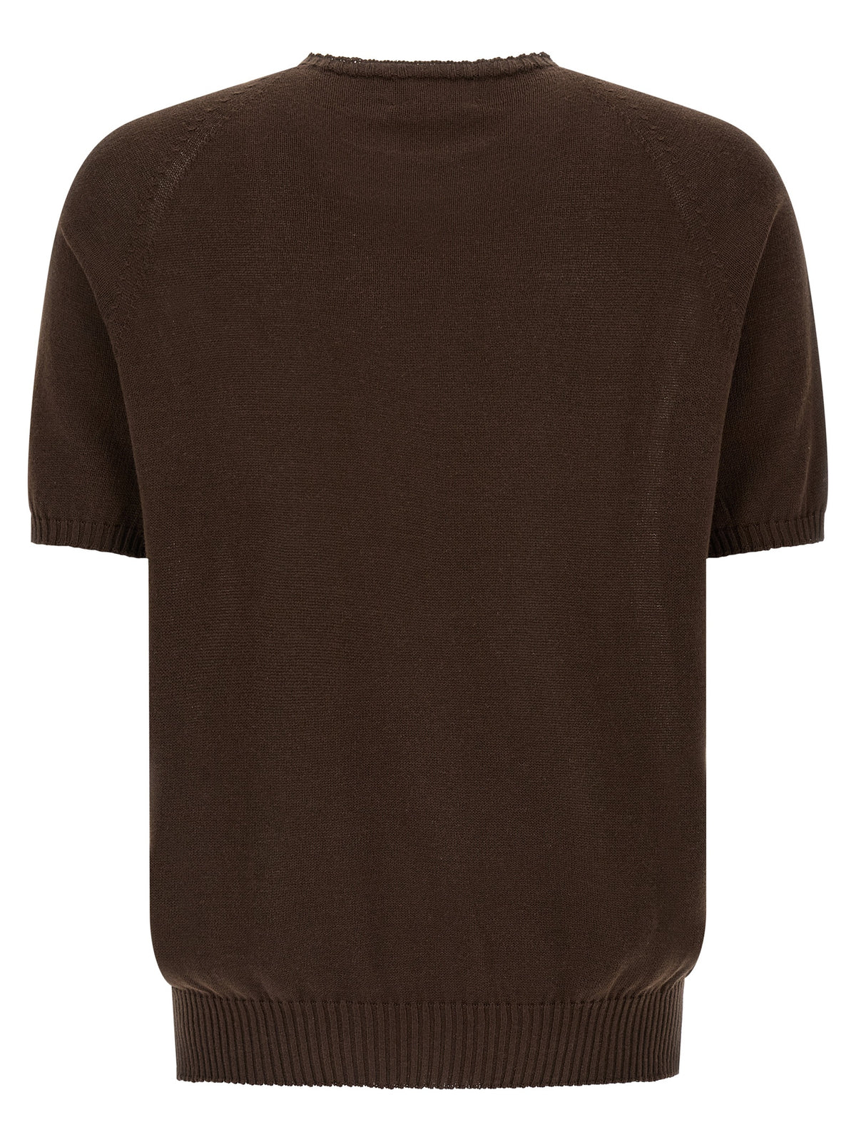 MA'RY'YA Brown Cotton Cardigan for Men