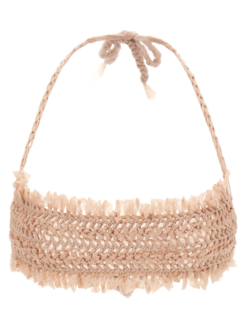 Haut et bas de bikini multicolore en polyester ALLIS