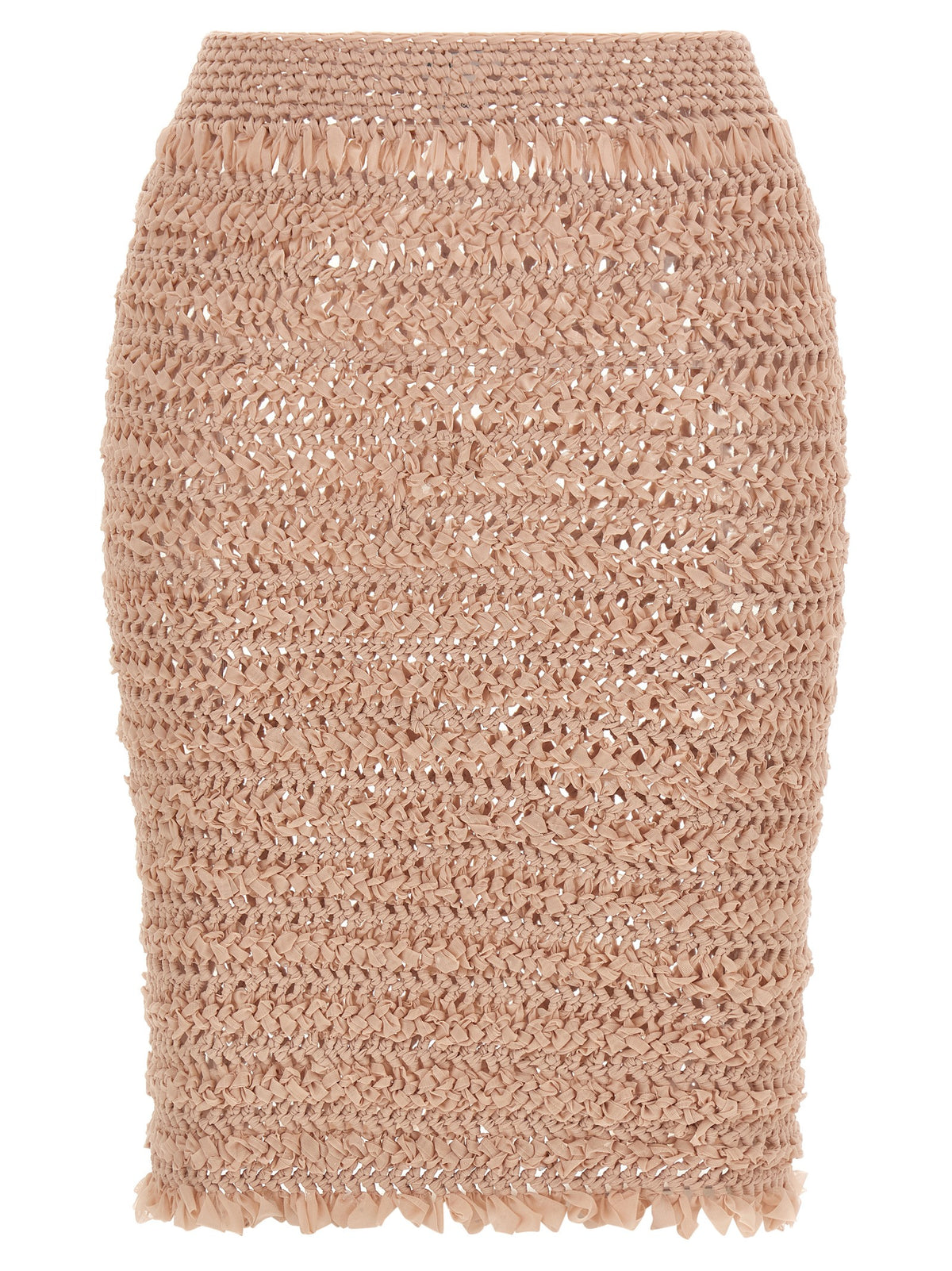 Jupe midi ALLIS multicolore en polyester
