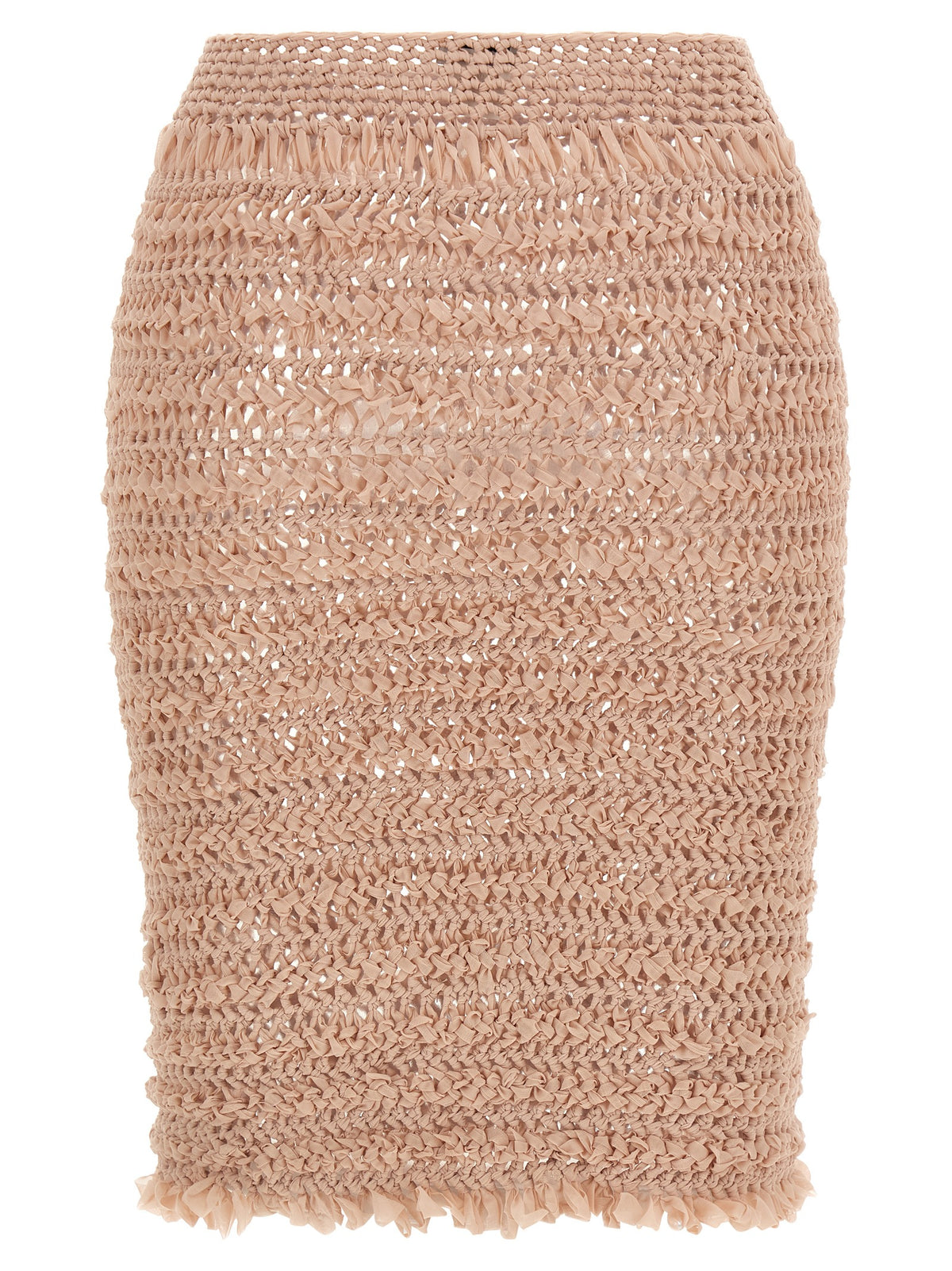 Jupe midi ALLIS multicolore en polyester