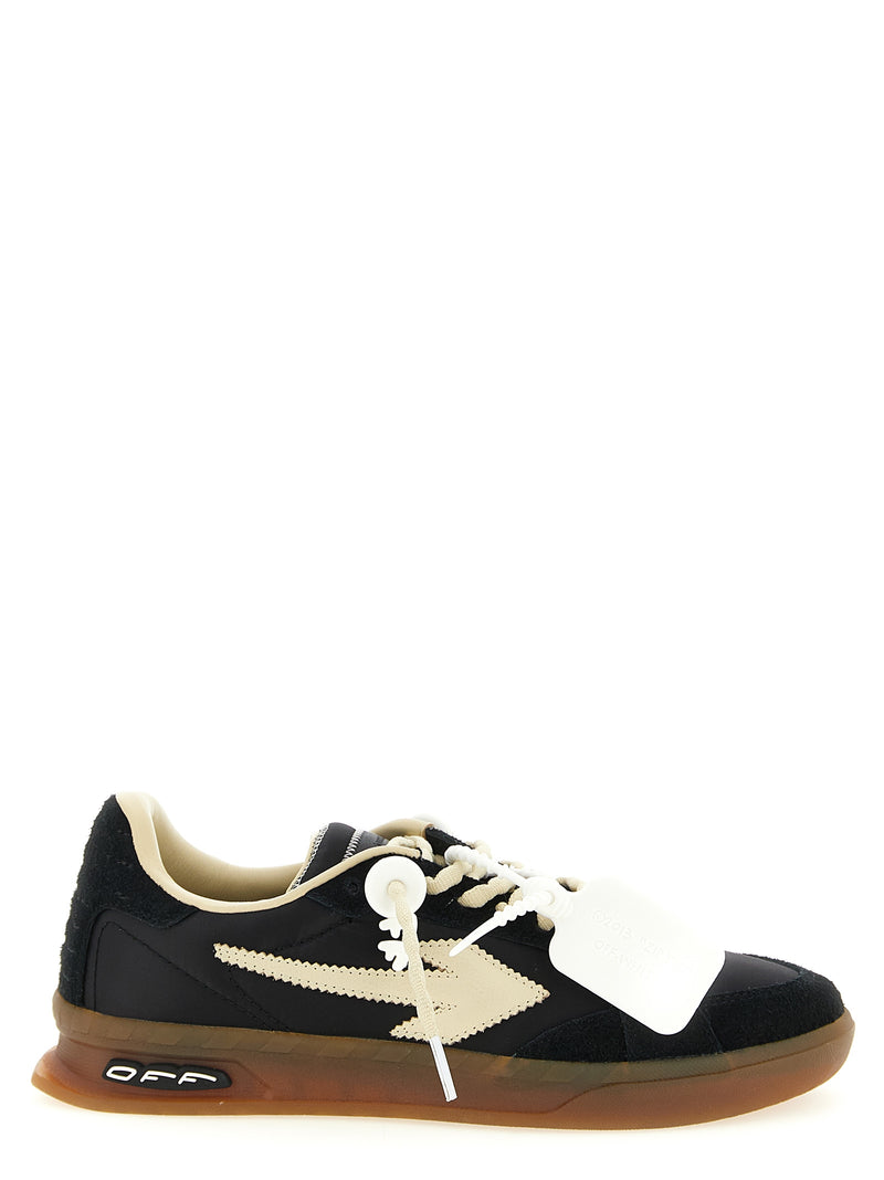 Baskets athlétiques Off-White en nylon noir