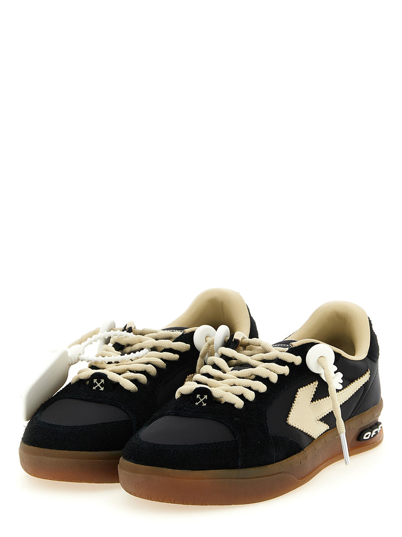 Baskets athlétiques Off-White en nylon noir