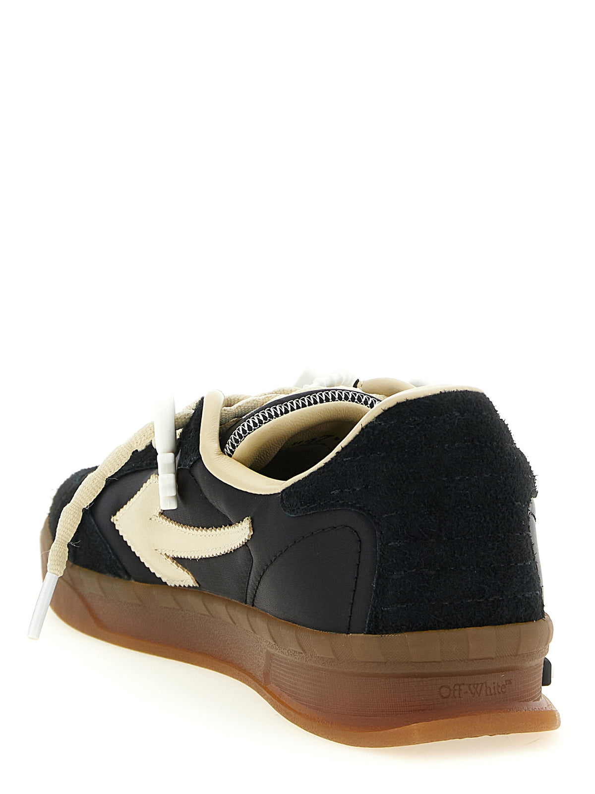 Baskets athlétiques Off-White en nylon noir