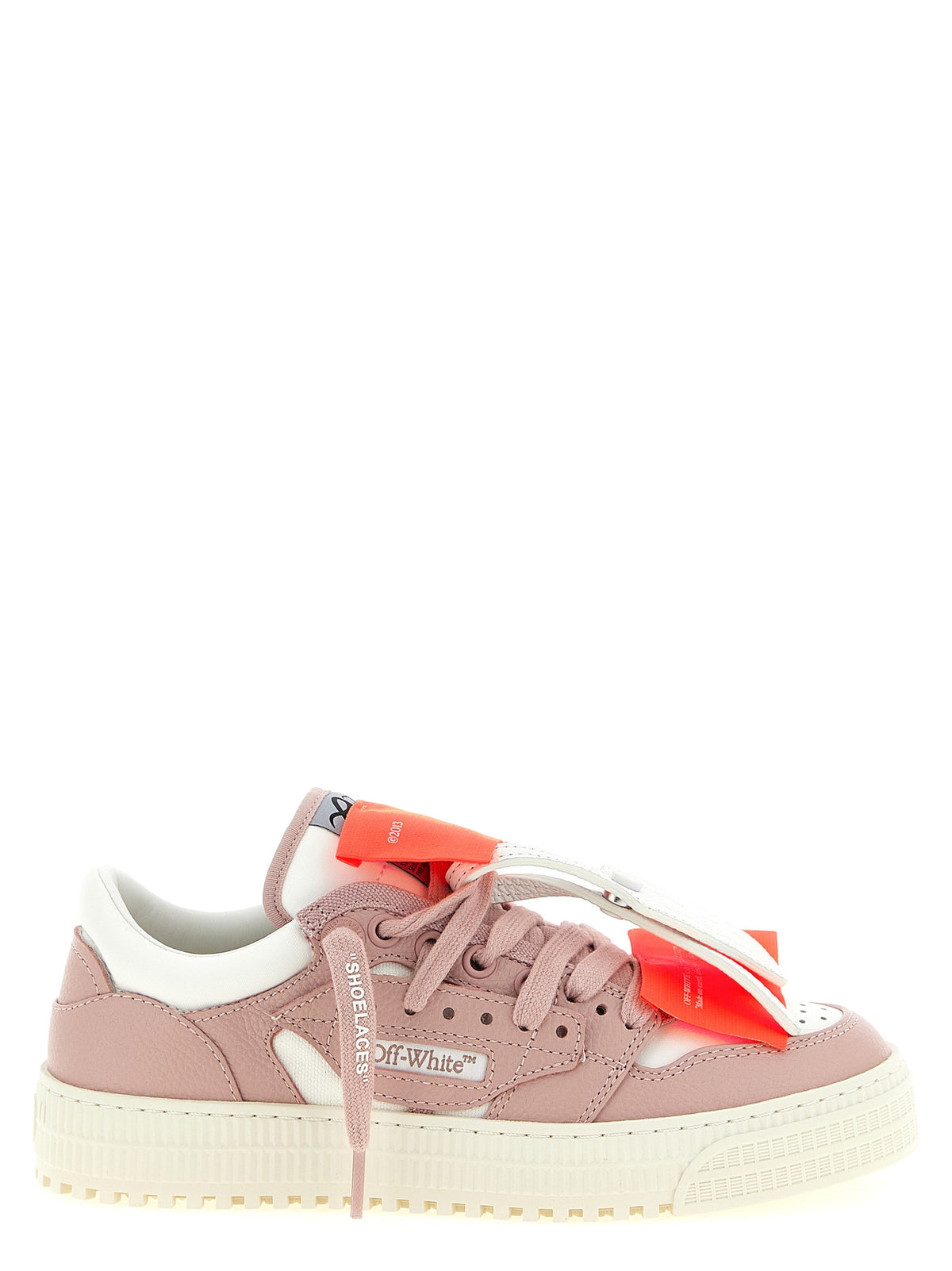 Baskets basses en cuir multicolore Off-White