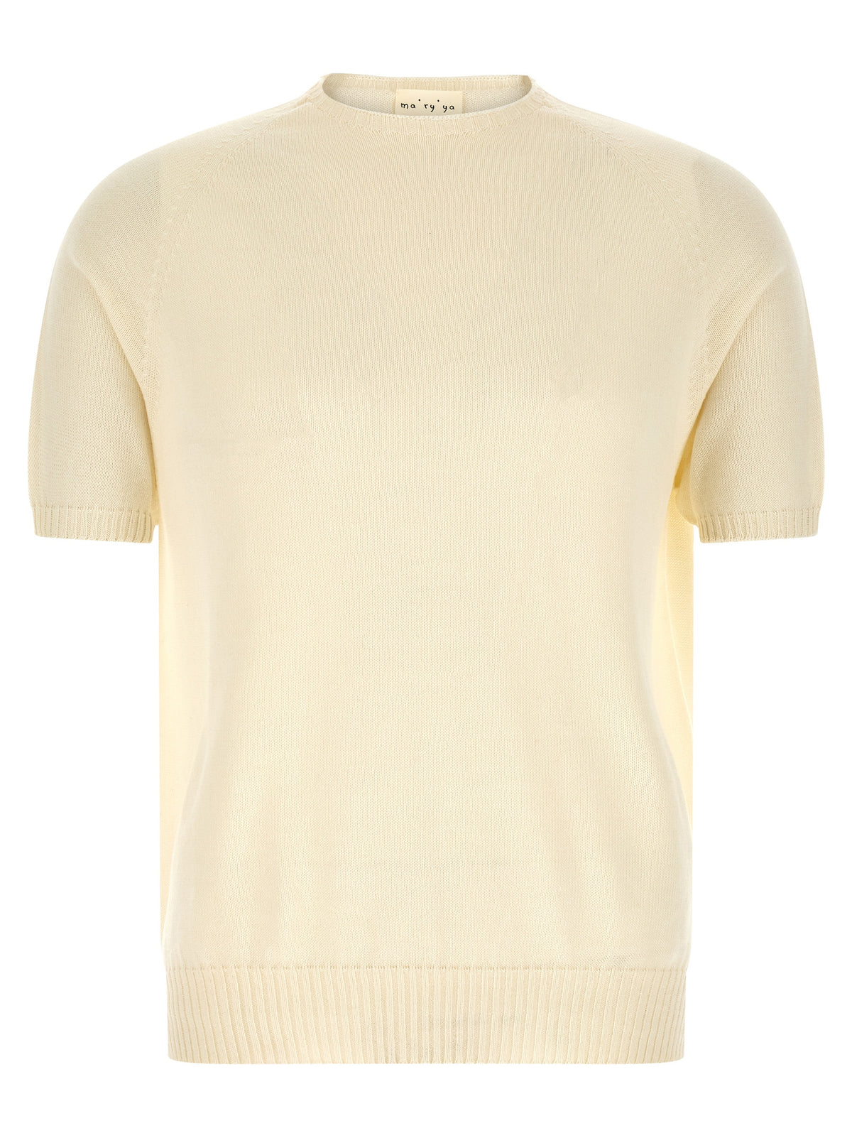 Cardigan blanc en coton MA'RY'YA
