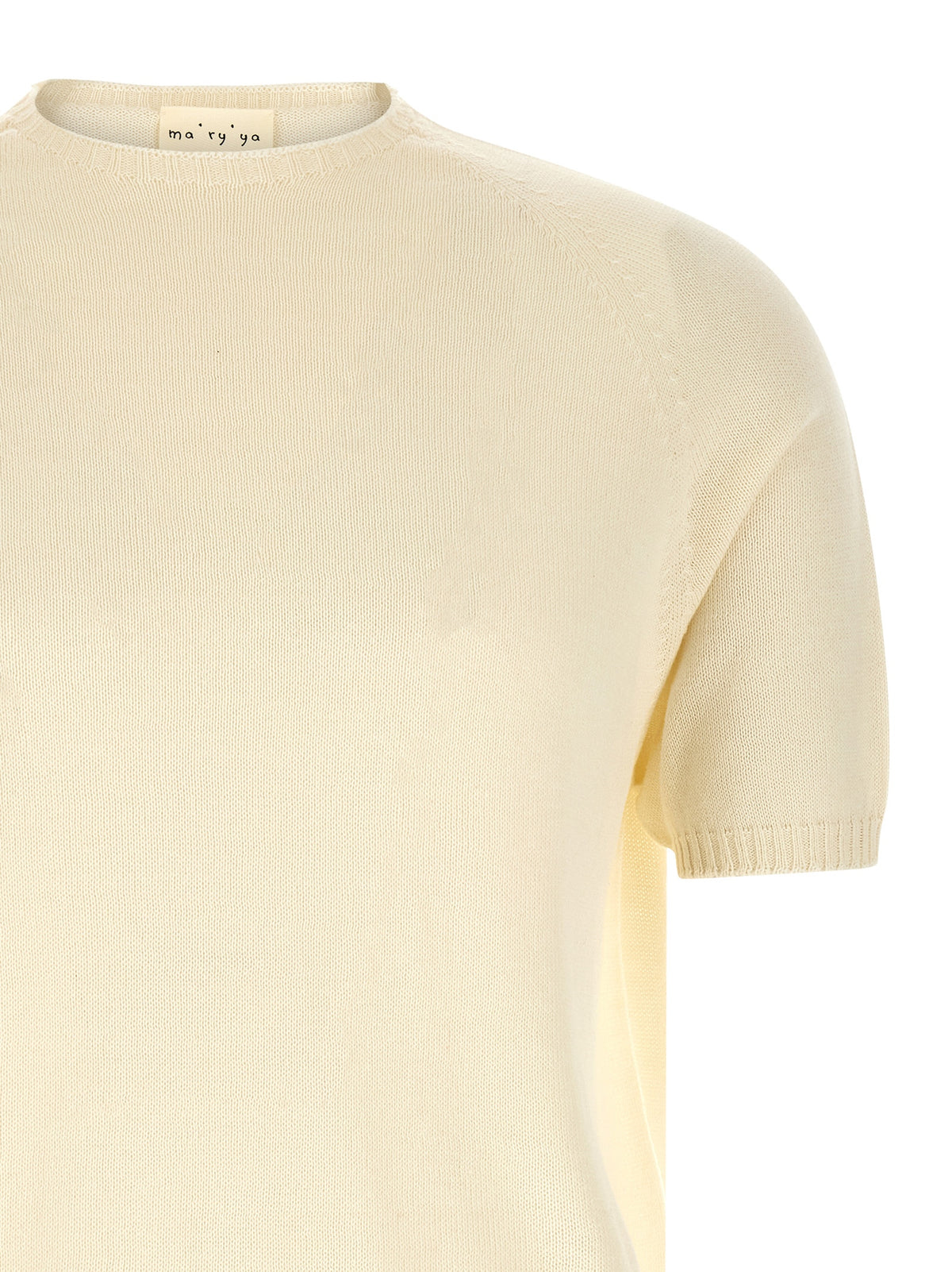 Cardigan blanc en coton MA'RY'YA