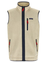 Gilet sans manches en polyester beige Patagonia