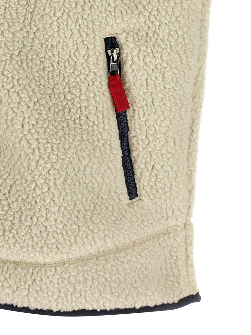 Gilet sans manches en polyester beige Patagonia