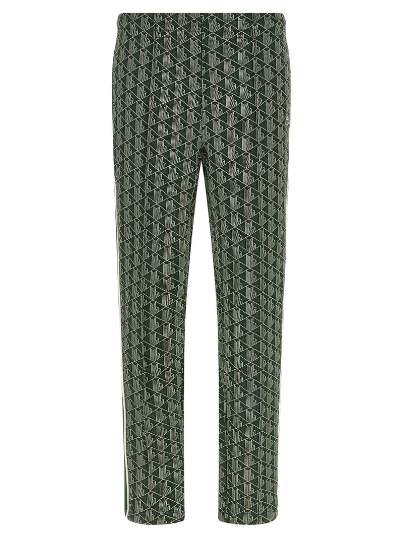 Lacoste Bicolor Polyester Joggers - Stylish Workout Pants