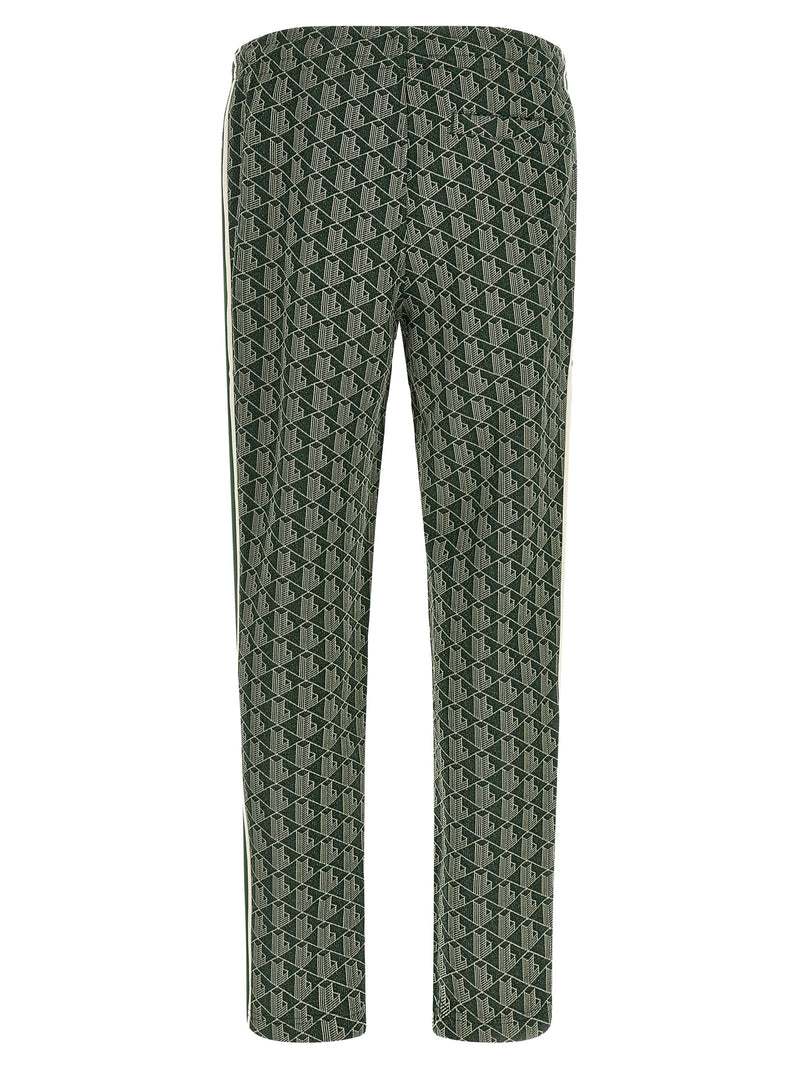 Lacoste Bicolor Polyester Joggers - Stylish Workout Pants