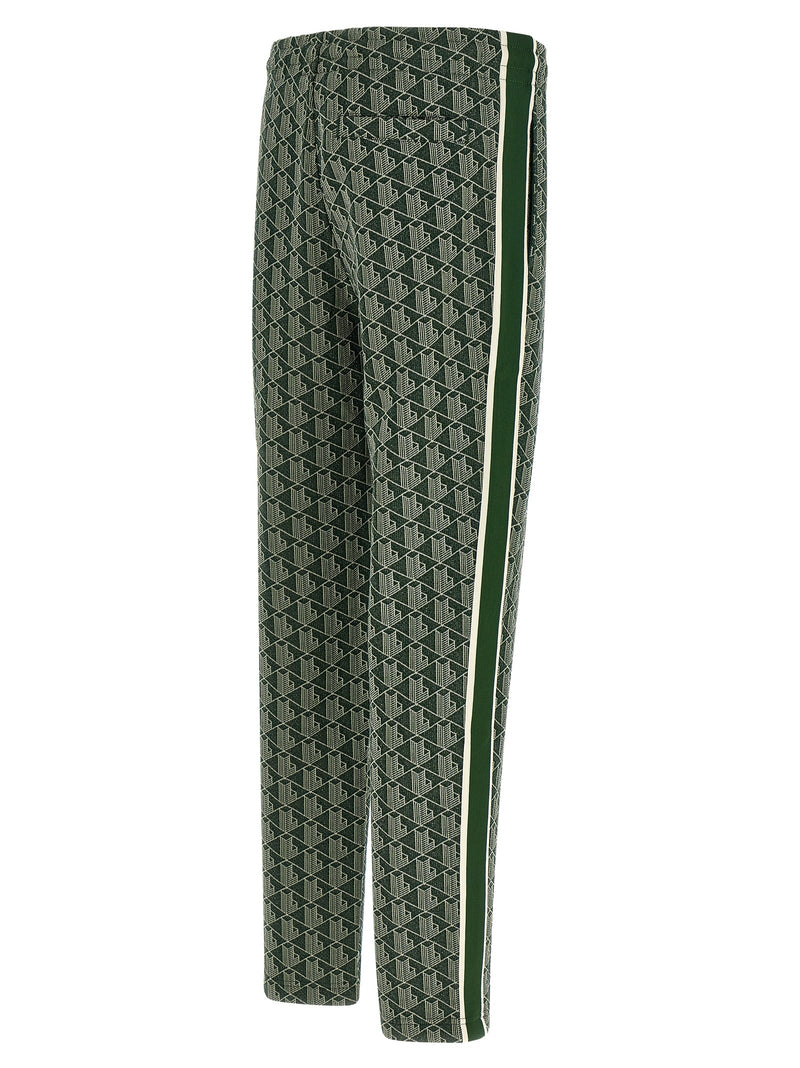 Lacoste Bicolor Polyester Joggers - Stylish Workout Pants