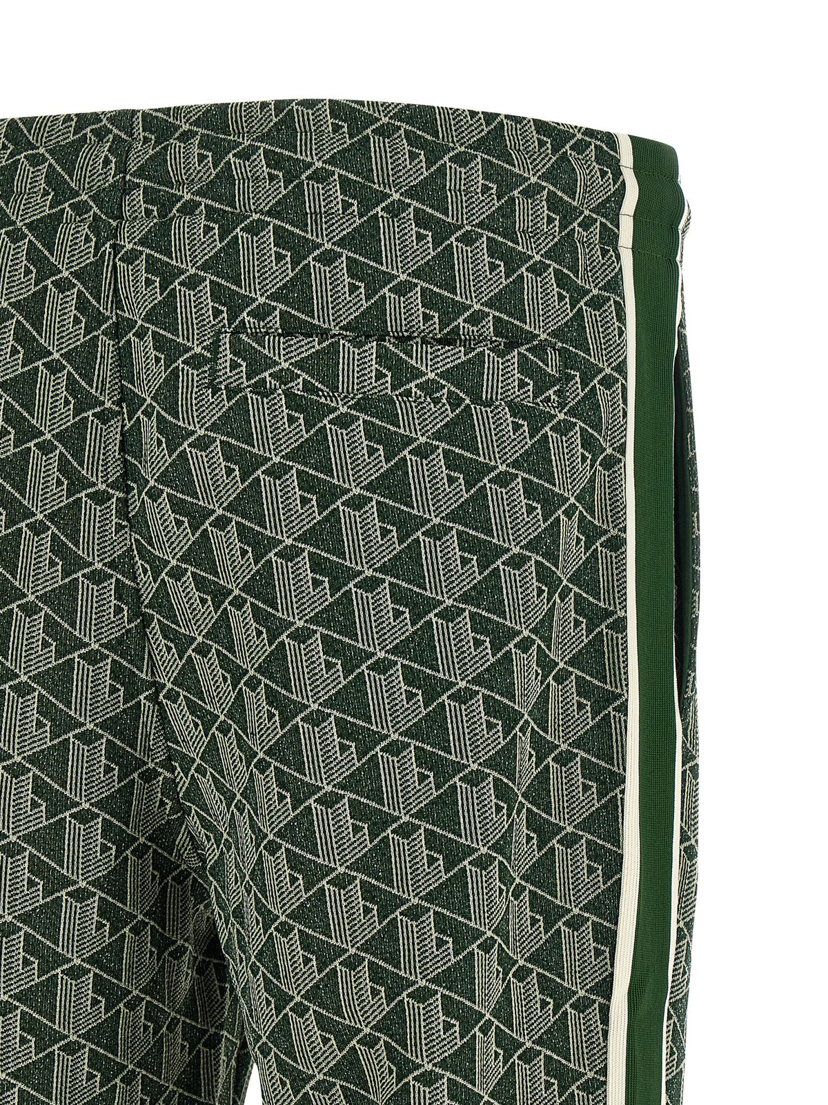 Lacoste Bicolor Polyester Joggers for Men