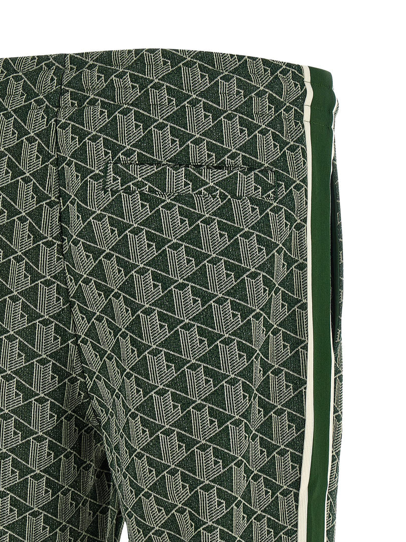 Lacoste Bicolor Polyester Joggers - Stylish Workout Pants