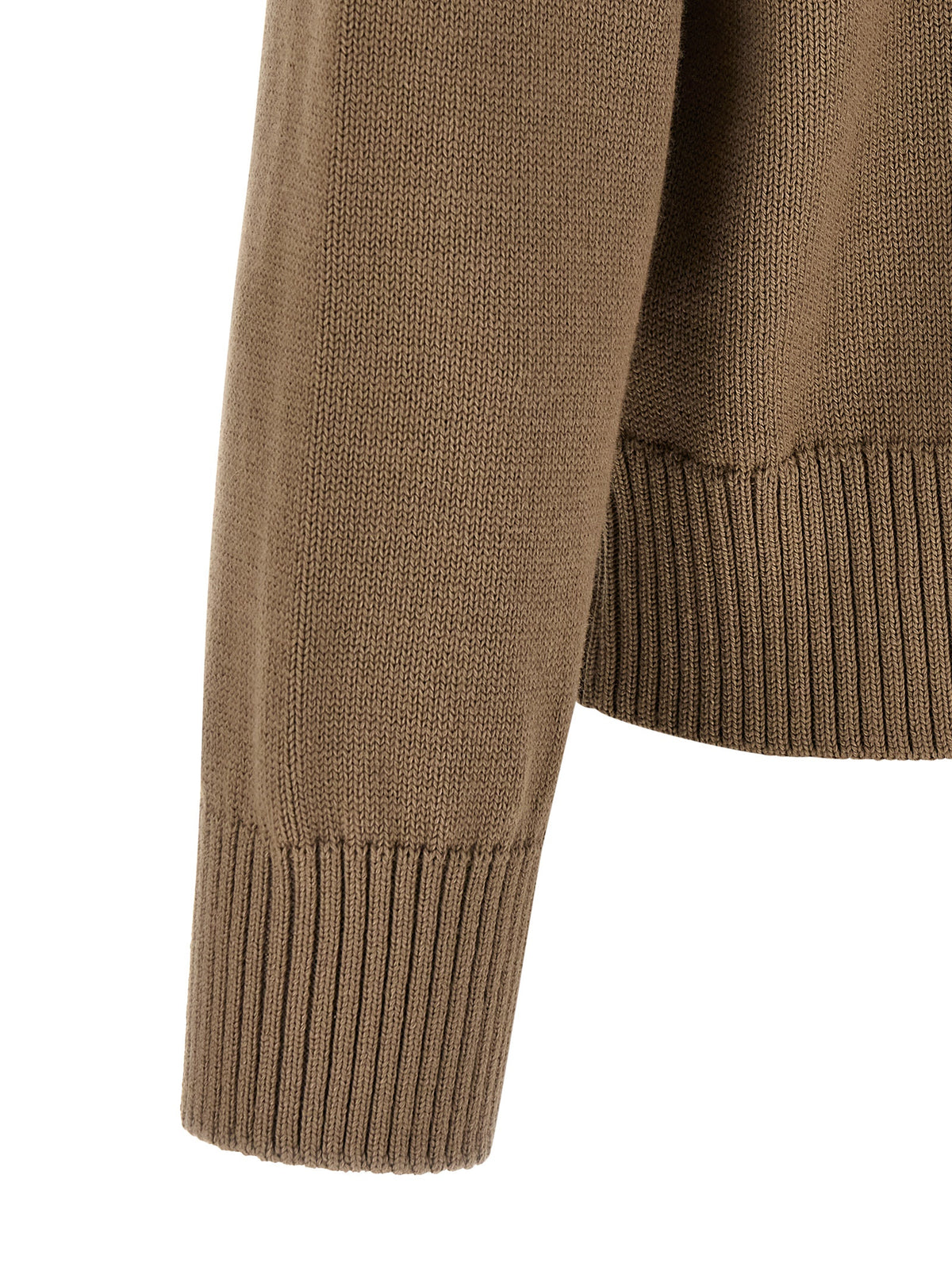 Cardigan en laine beige Ami Paris