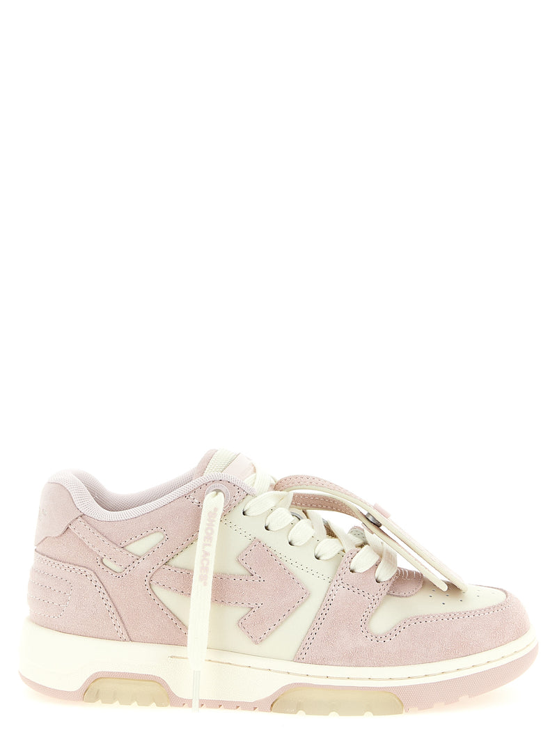 Baskets basses en cuir multicolore Off-White