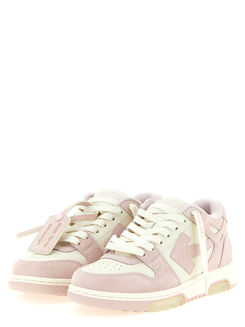 Baskets basses en cuir multicolore Off-White