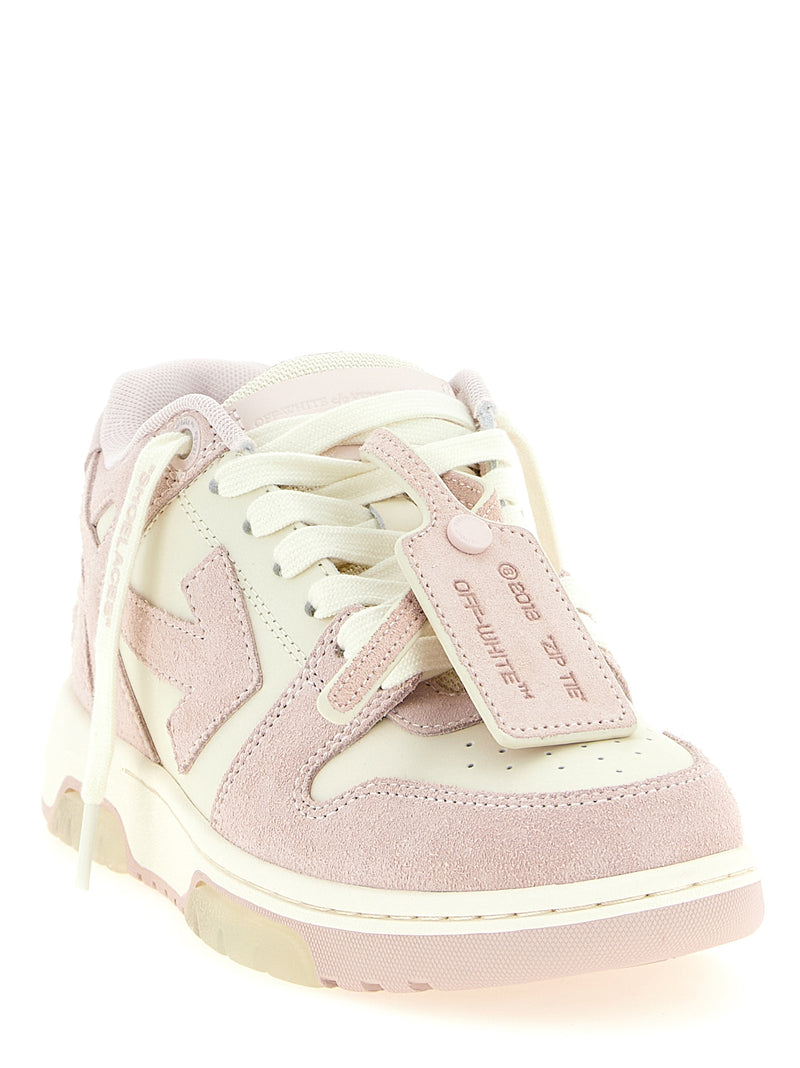 Baskets basses en cuir multicolore Off-White