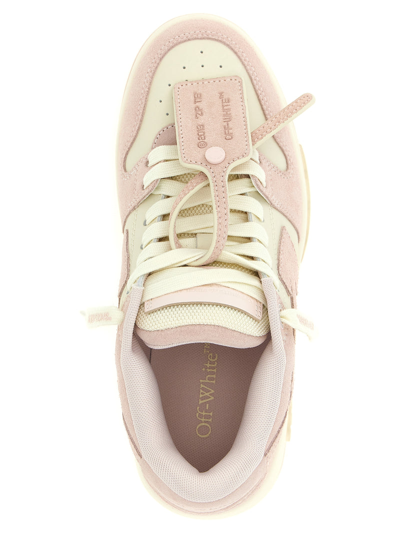 Baskets basses en cuir multicolore Off-White