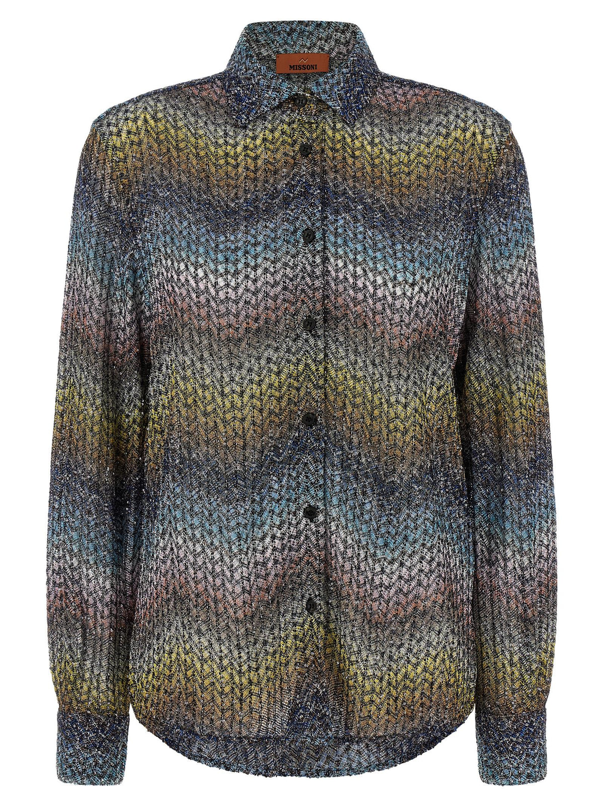 Missoni Multicolor Viscose Blouse - Luxe Sequin Detail