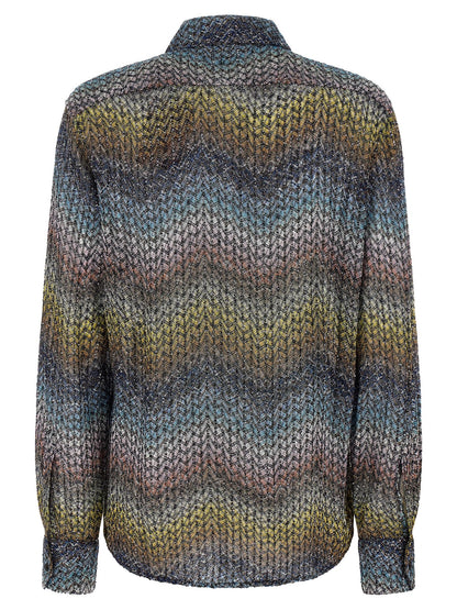 Missoni Multicolor Viscose Blouse