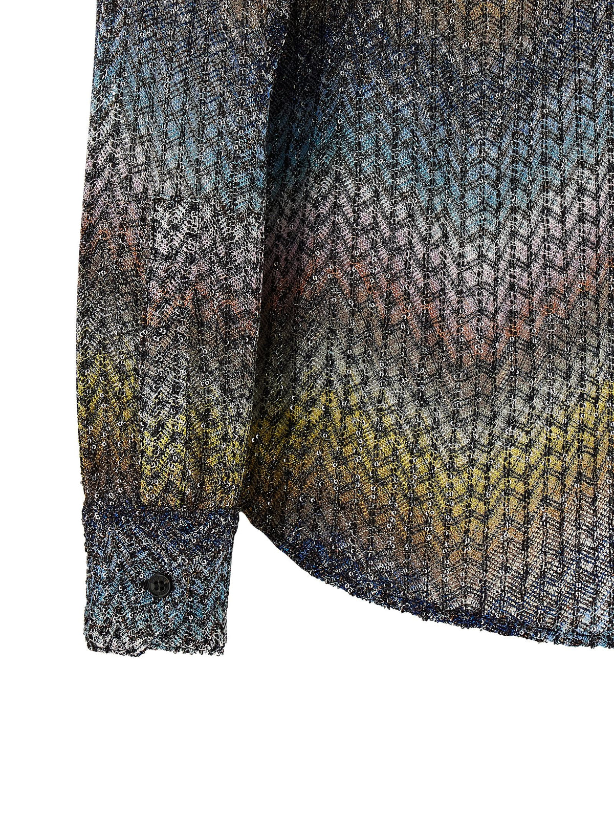Missoni Multicolor Viscose Blouse - Luxe Sequin Detail