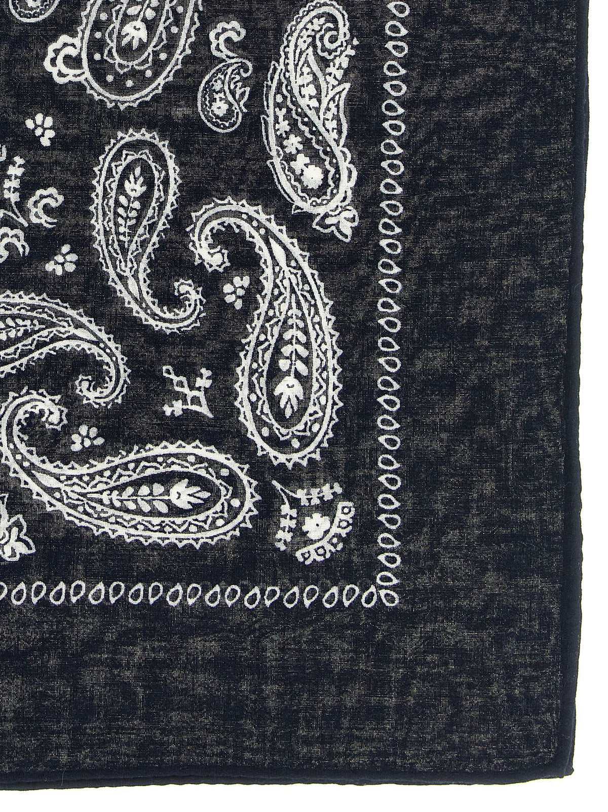 Foulard en coton bleu Polo Ralph Lauren