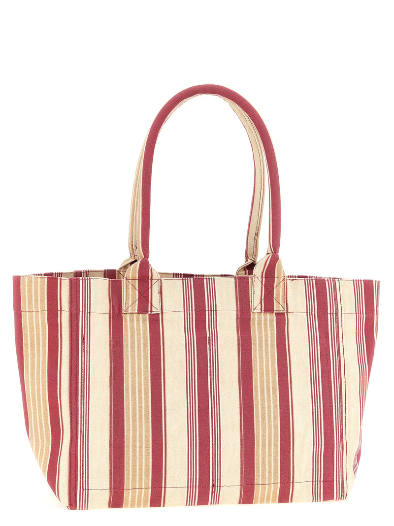 Isabel Marant Yenky Zipped Multicolor Cotton Tote Bag