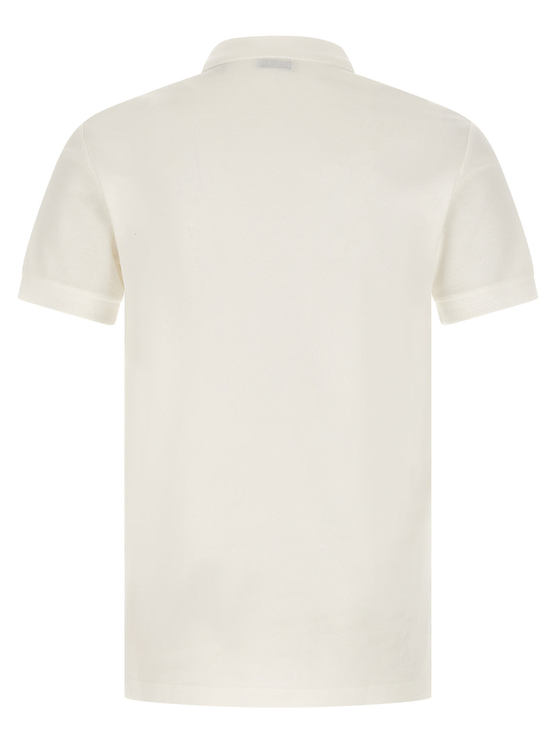 Polo Burberry en coton blanc
